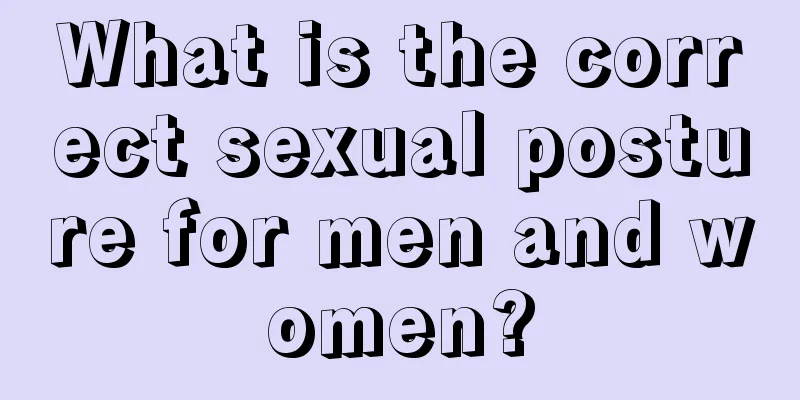 What is the correct sexual posture for men and women?