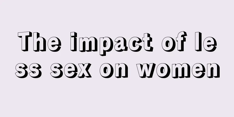 The impact of less sex on women