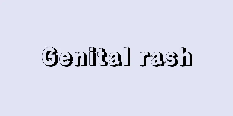 Genital rash