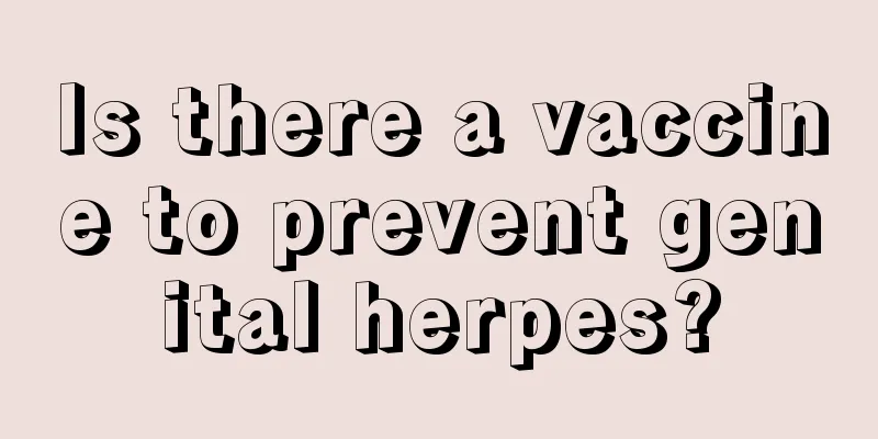 Is there a vaccine to prevent genital herpes?