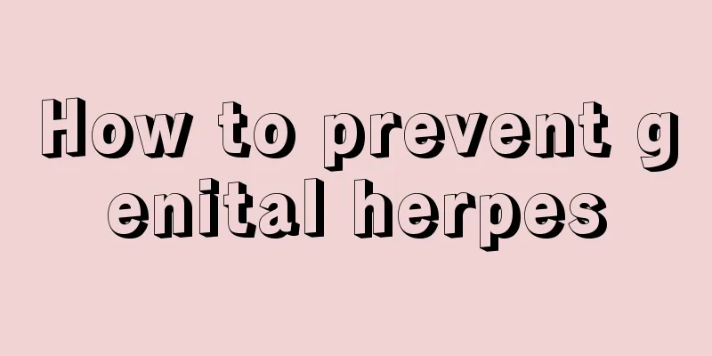 How to prevent genital herpes