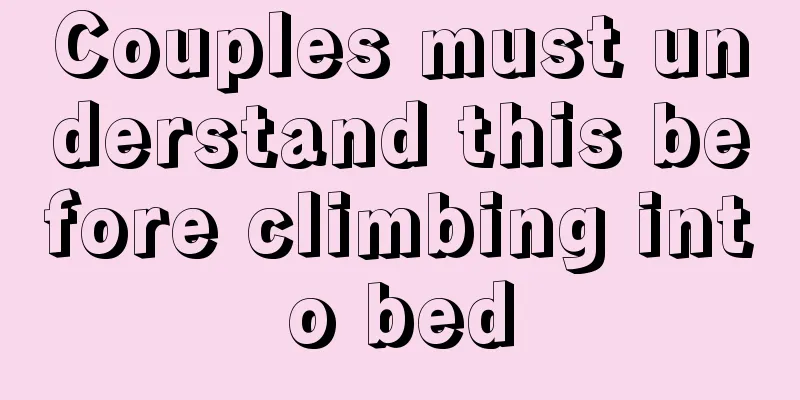 Couples must understand this before climbing into bed