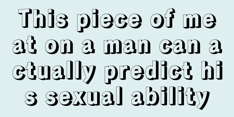 This piece of meat on a man can actually predict his sexual ability