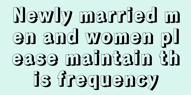Newly married men and women please maintain this frequency
