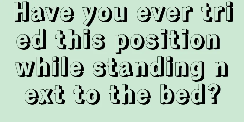 Have you ever tried this position while standing next to the bed?