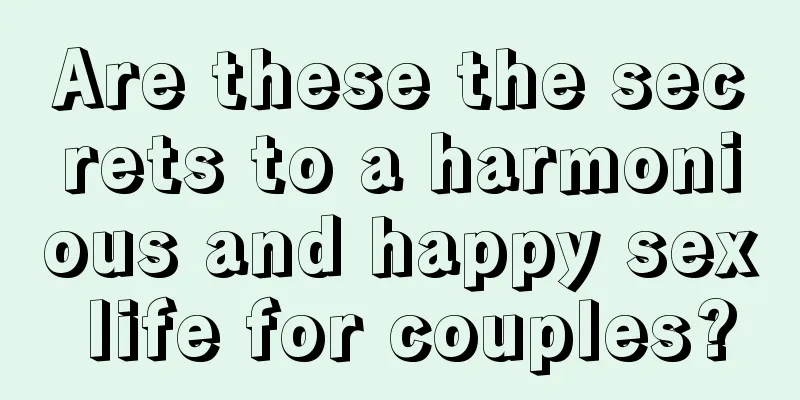 Are these the secrets to a harmonious and happy sex life for couples?