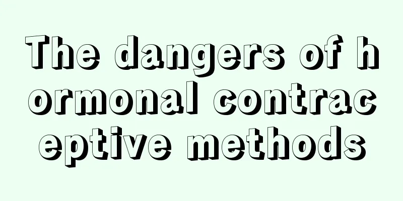 The dangers of hormonal contraceptive methods