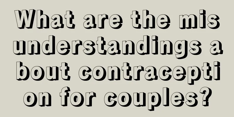 What are the misunderstandings about contraception for couples?