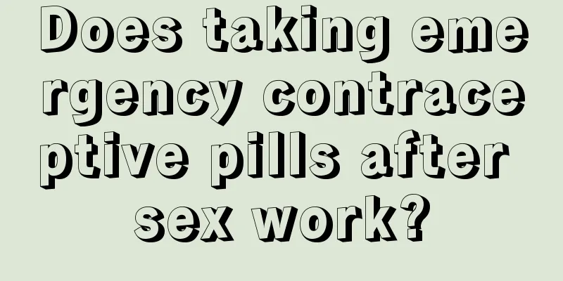 Does taking emergency contraceptive pills after sex work?