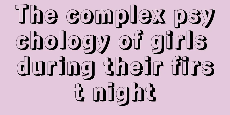 The complex psychology of girls during their first night