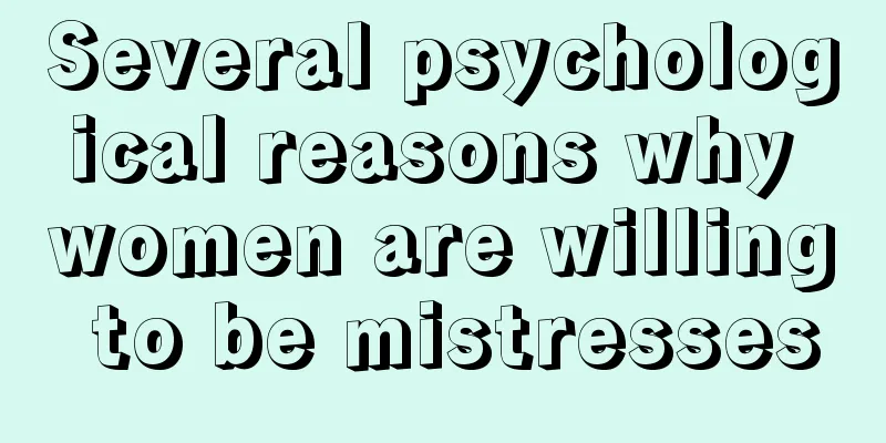 Several psychological reasons why women are willing to be mistresses
