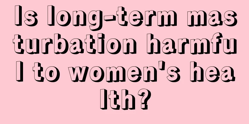 Is long-term masturbation harmful to women's health?