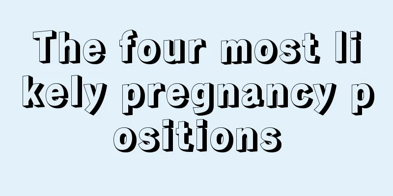 The four most likely pregnancy positions