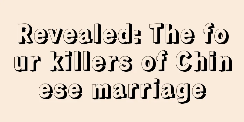 Revealed: The four killers of Chinese marriage
