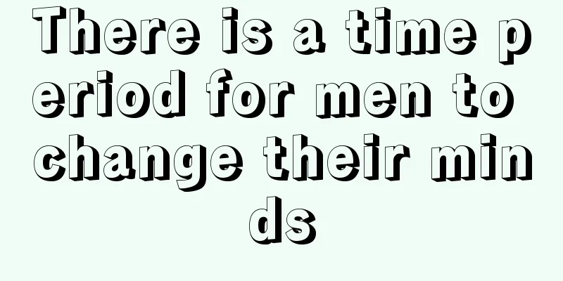 There is a time period for men to change their minds