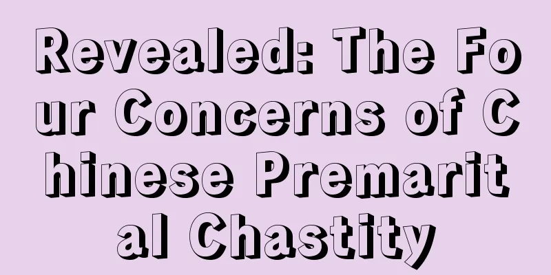 Revealed: The Four Concerns of Chinese Premarital Chastity
