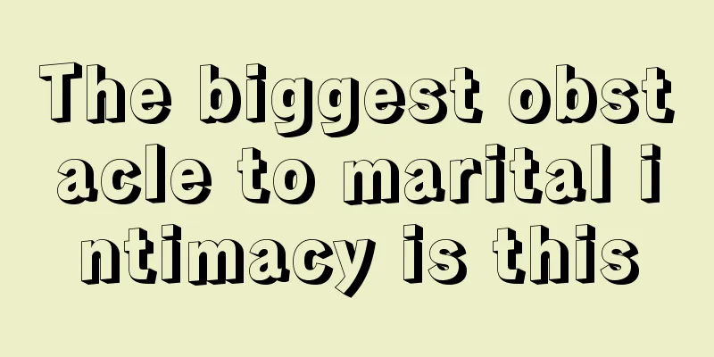 The biggest obstacle to marital intimacy is this
