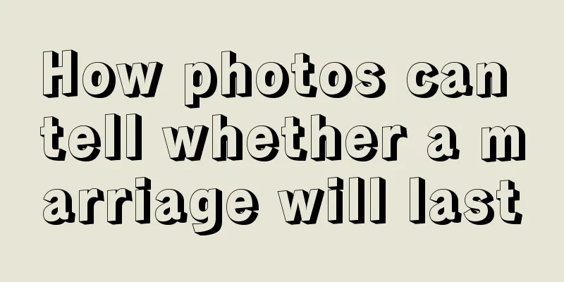 How photos can tell whether a marriage will last