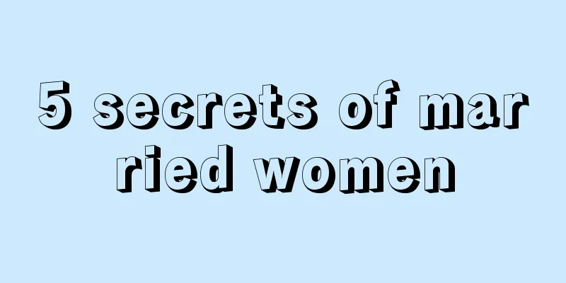 5 secrets of married women