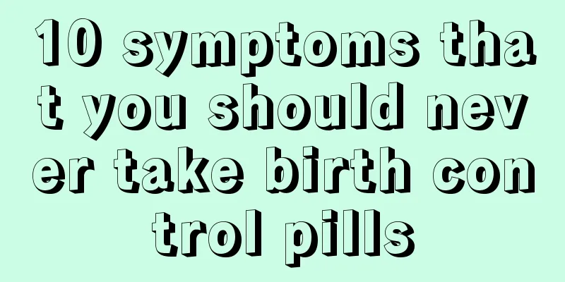 10 symptoms that you should never take birth control pills