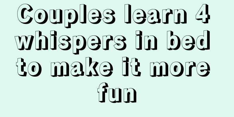 Couples learn 4 whispers in bed to make it more fun