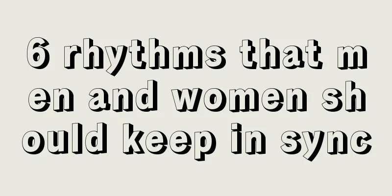 6 rhythms that men and women should keep in sync