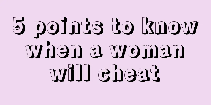 5 points to know when a woman will cheat