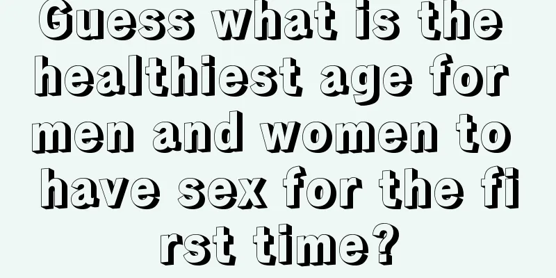 Guess what is the healthiest age for men and women to have sex for the first time?