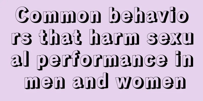 Common behaviors that harm sexual performance in men and women