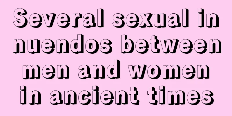 Several sexual innuendos between men and women in ancient times