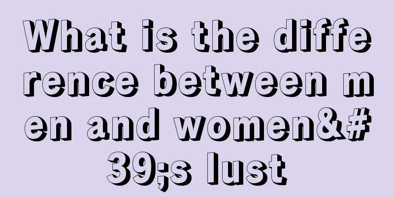 What is the difference between men and women's lust