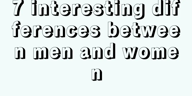 7 interesting differences between men and women