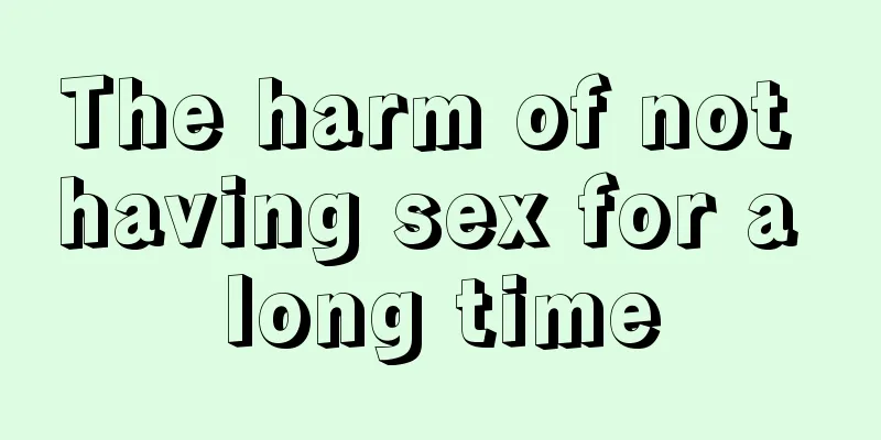 The harm of not having sex for a long time