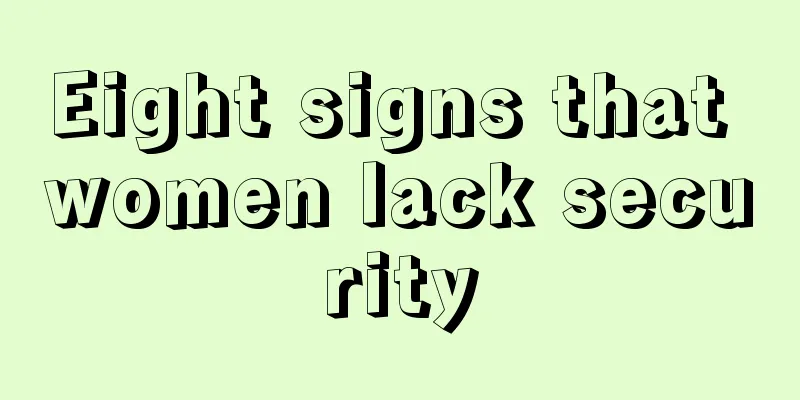 Eight signs that women lack security