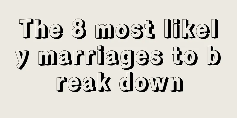 The 8 most likely marriages to break down