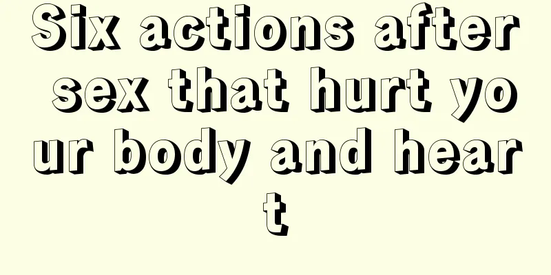 Six actions after sex that hurt your body and heart
