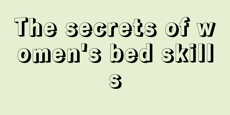 The secrets of women's bed skills