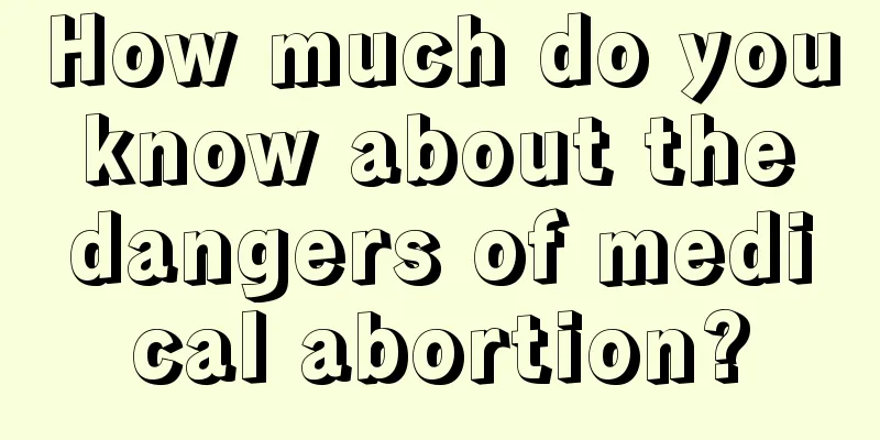 How much do you know about the dangers of medical abortion?