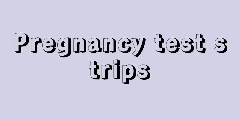 Pregnancy test strips
