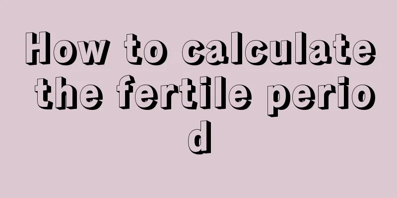 How to calculate the fertile period