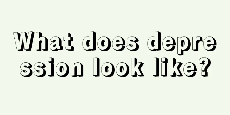 What does depression look like?