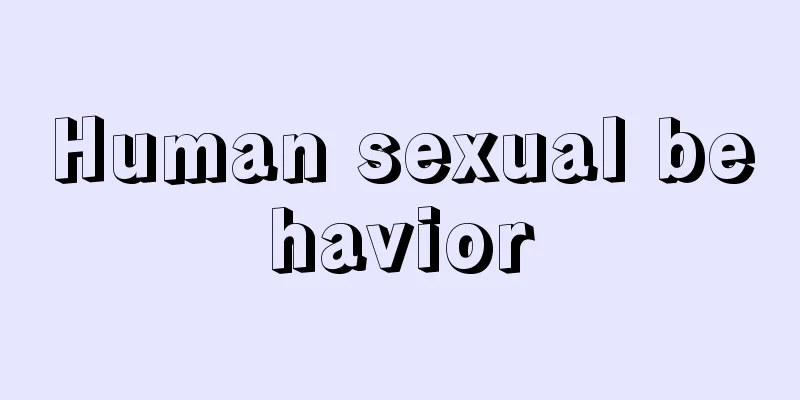 Human sexual behavior