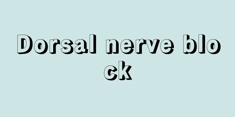 Dorsal nerve block
