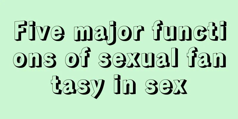 Five major functions of sexual fantasy in sex